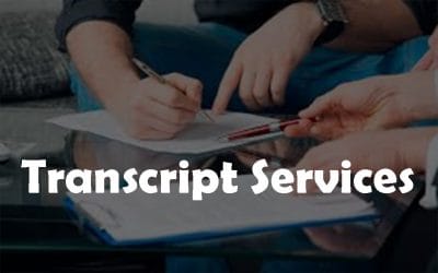 WHAT DOES THE TERM ‘TRANSCRIPT SERVICES’ IMPLY IN TODAY’S WORLD?