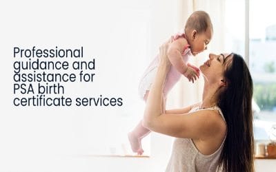 Professional guidance and assistance for PSA birth certificate services.