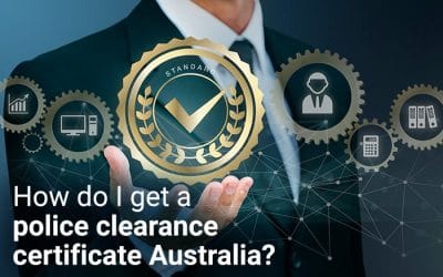 How do I get a police clearance certificate Australia?
