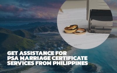 Get Assistance for PSA Marriage Certificate Services from Philippines