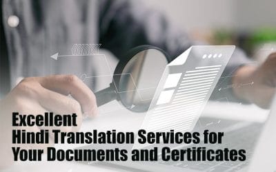 Excellent Hindi Translation Services for Your Documents and Certificates