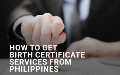 How to get birth certificate services from philippines