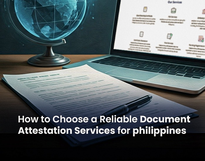 How to Choose a Reliable Document Attestation Services for philippines