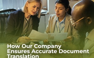 How Our Company Ensures Accurate Document Translation