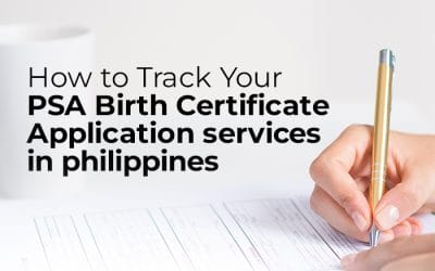 How to Track Your PSA Birth Certificate Application services in philippines