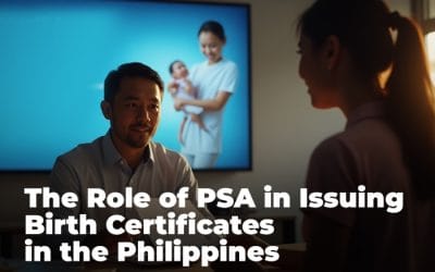 The Role of PSA in Issuing Birth Certificates in the Philippines