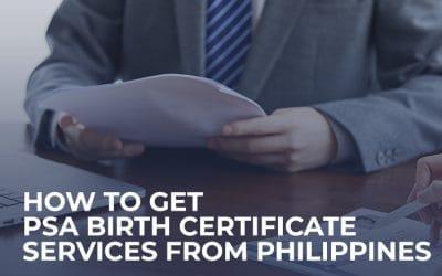 How to get psa birth certificate services from philippines