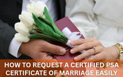 How to Request a Certified PSA Certificate of Marriage Easily from the Philippines