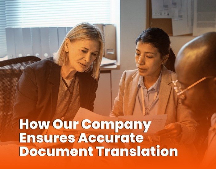 How Our Company Ensures Accurate Document Translation