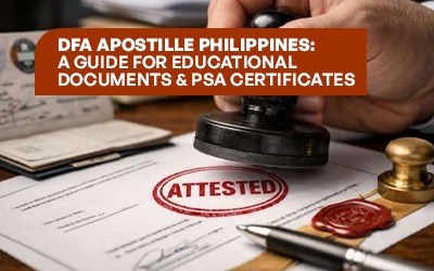 DFA Apostille Philippines: A GuideFor Educational Documents & PSA Certificates
