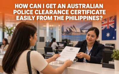 How Can I Get an Australian Police Clearance Certificate from the Philippines Easily?